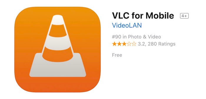 スマホ用VLCアプリ